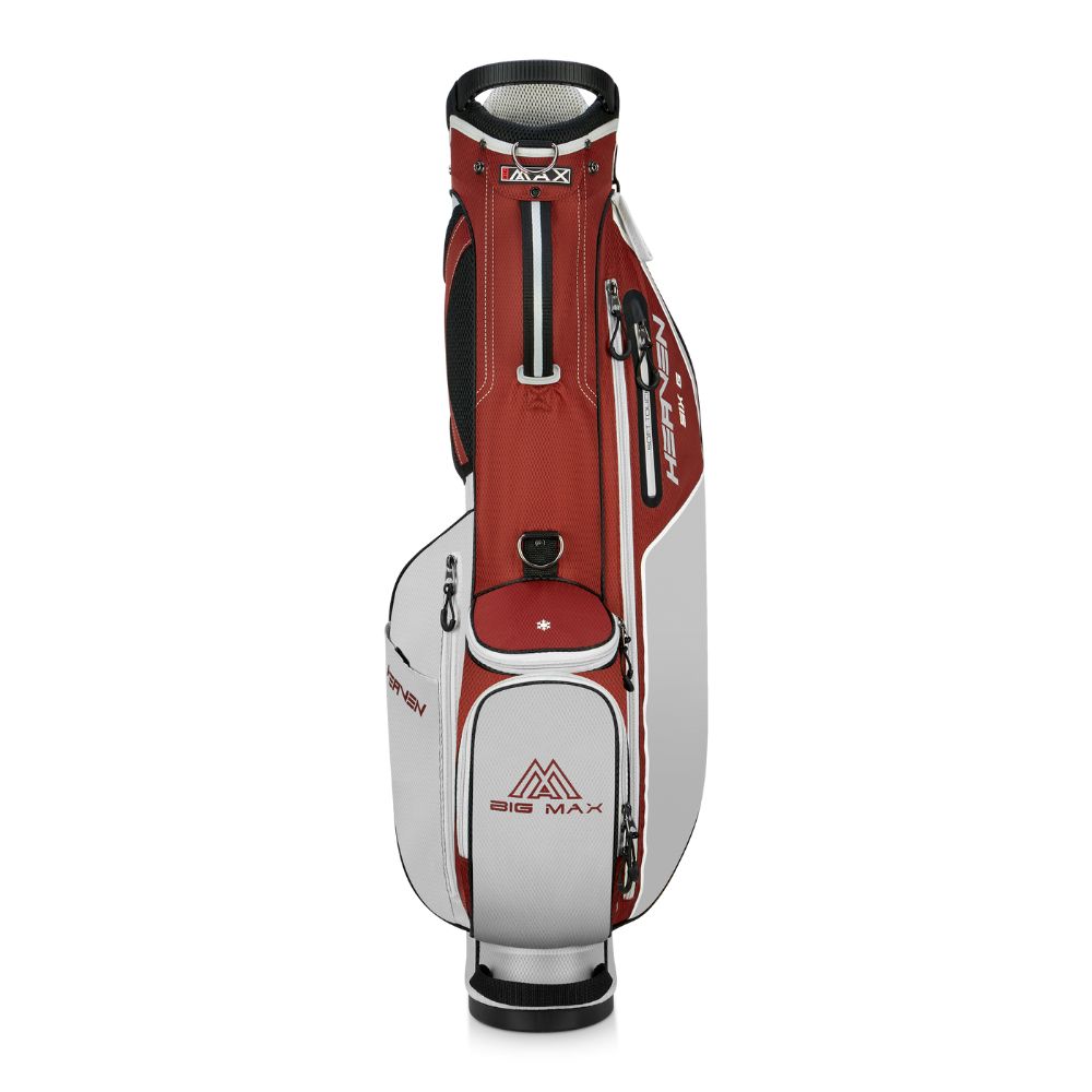 Big Max Heaven Six G Golf Stand Bag - Merlot / Off White