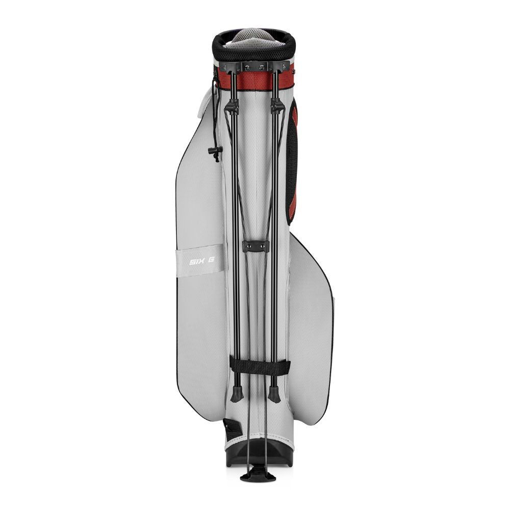 Big Max Heaven Six G Golf Stand Bag - Merlot / Off White
