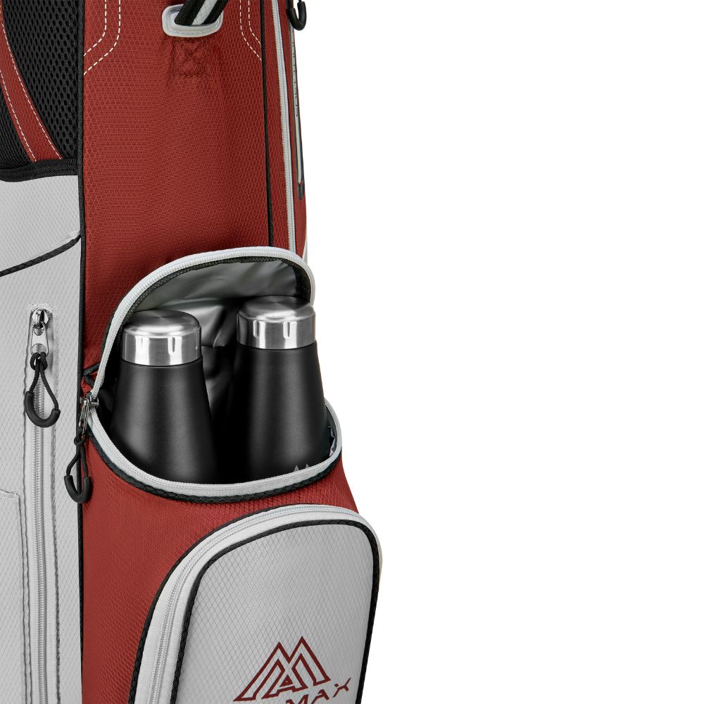 Big Max Heaven Six G Golf Stand Bag - Merlot / Off White