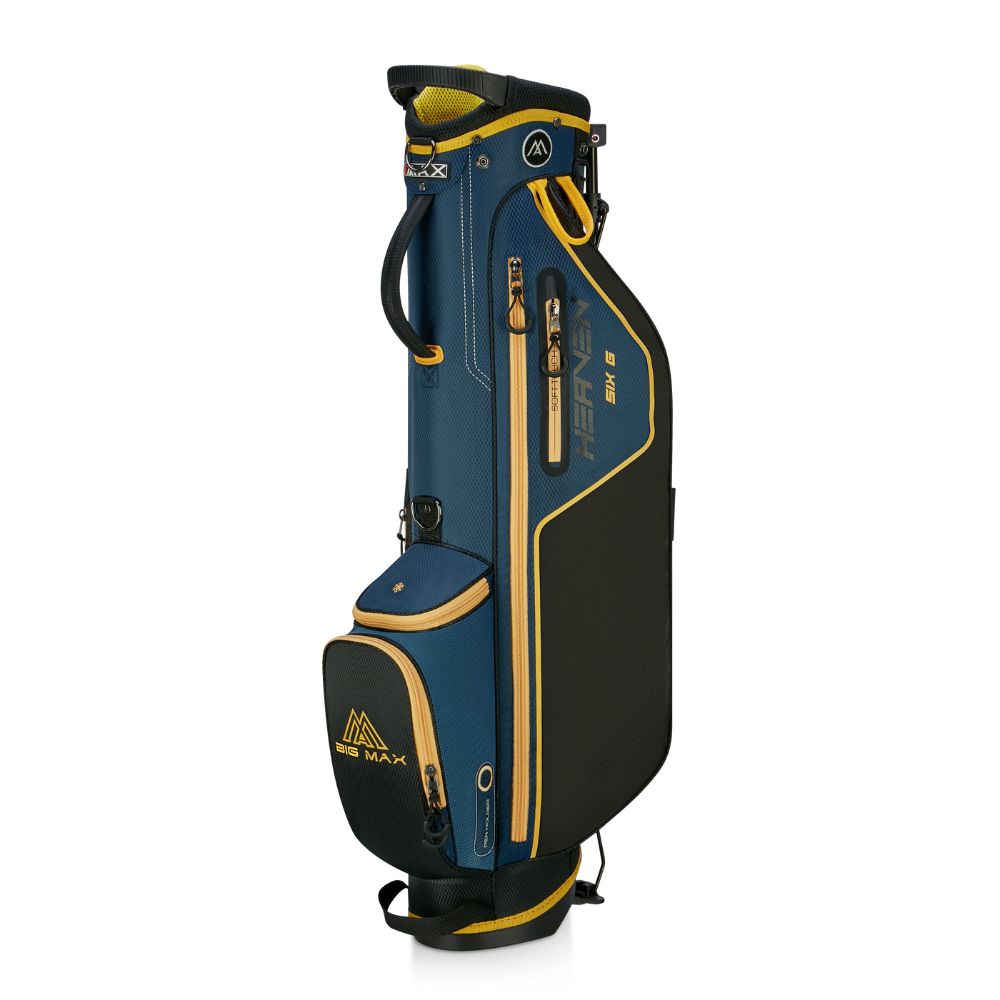 Big Max Heaven Six G Golf Stand Bag - Navy / Black / Ray Flower
