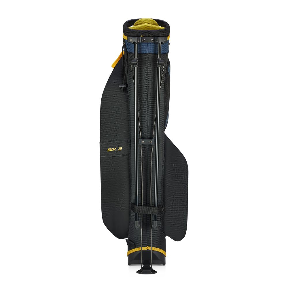 Big Max Heaven Six G Golf Stand Bag - Navy / Black / Ray Flower