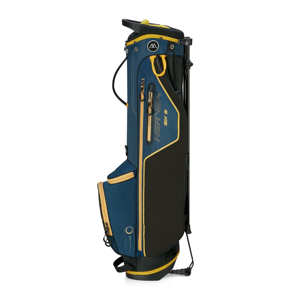 Big Max Heaven Six G Golf Stand Bag - Navy / Black / Ray Flower