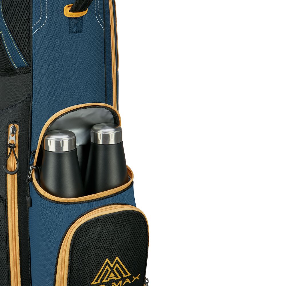 Big Max Heaven Six G Golf Stand Bag - Navy / Black / Ray Flower