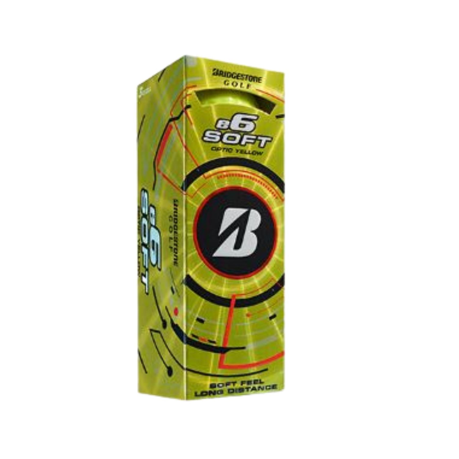Bridgestone e6 Soft Golf Balls 2025 - Yellow