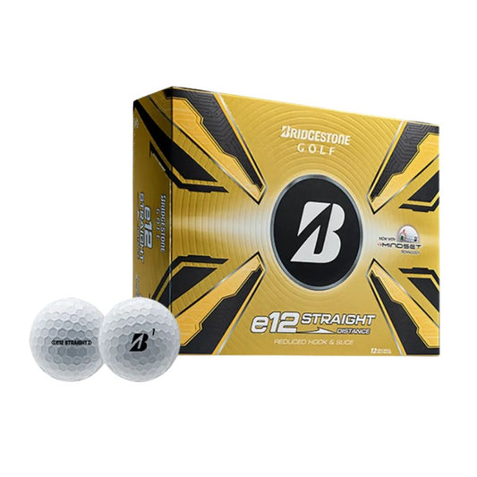 Bridgestone Golf e12 Straight Golf Balls 2025 - White White