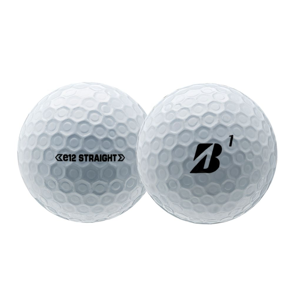 Bridgestone Golf e12 Straight Golf Balls 2025 - White