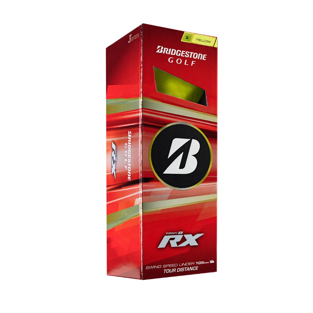 Bridgestone Tour B RX Golf Balls 2026 - Yellow