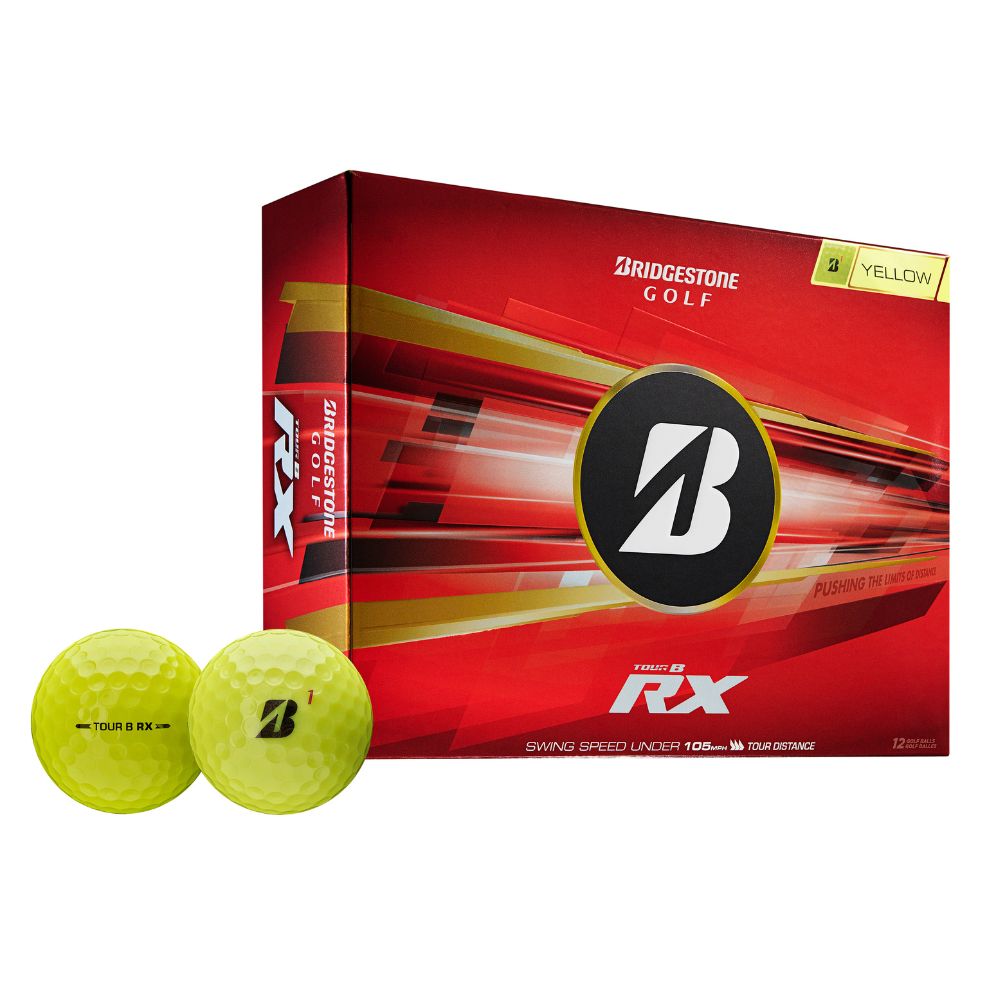 Bridgestone Tour B RX Golf Balls 2026 - Yellow
