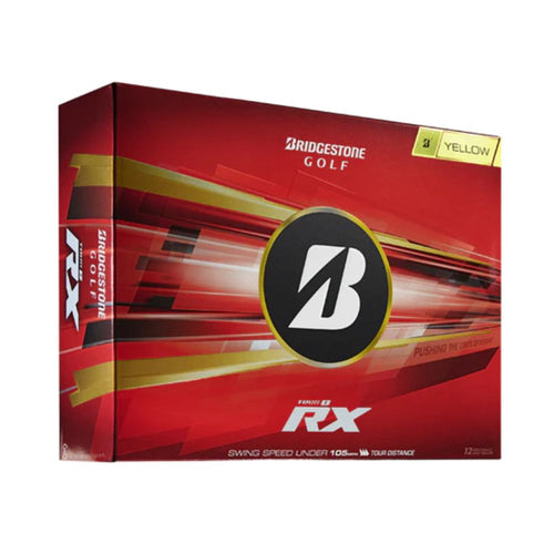Bridgestone Tour B RX Golf Balls 2026 - Yellow Yellow