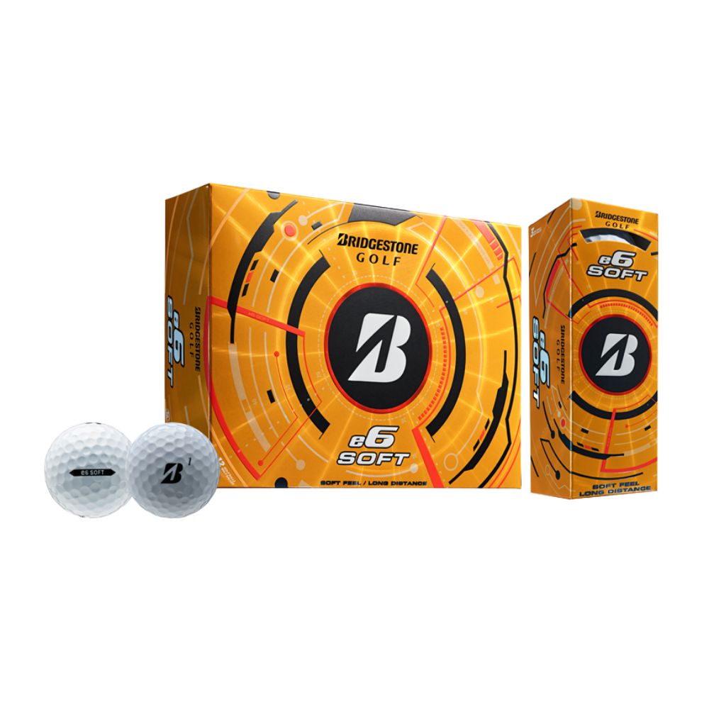 Bridgestone e6 Soft Golf Balls - White