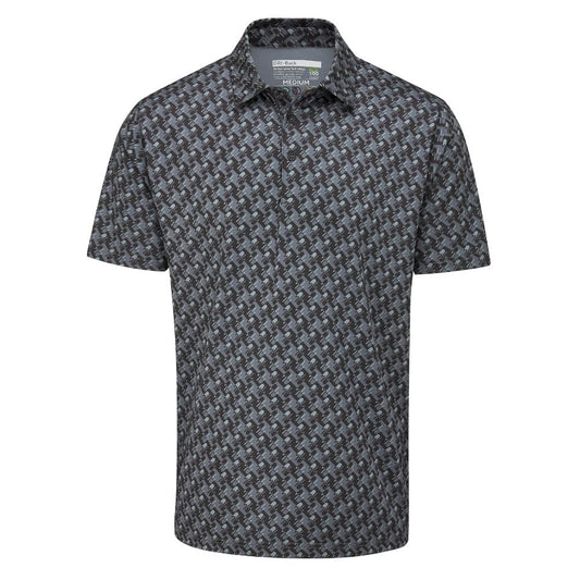 Stuburt Buzzard Golf Polo Shirt 2024 - Black Black M 