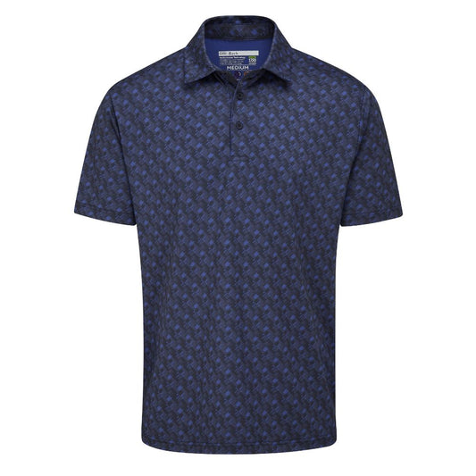Stuburt Buzzard Golf Polo Shirt - French Navy French Navy S