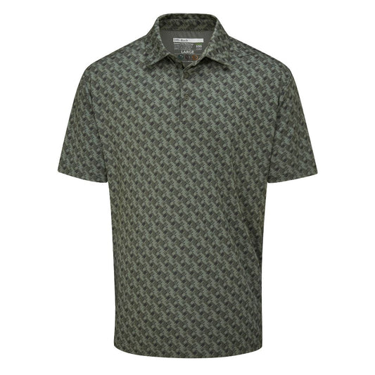 Stuburt Buzzard Golf Polo Shirt - Khaki Khaki M