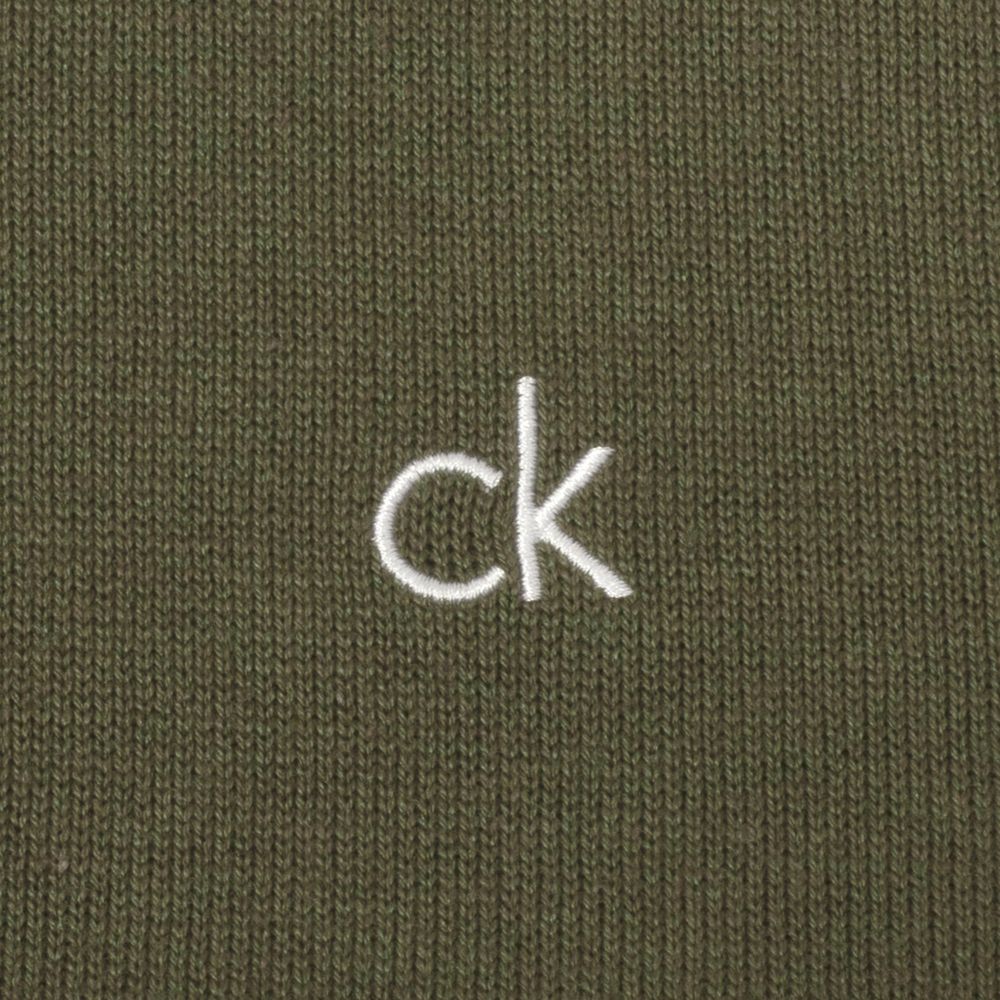 Calvin Klein Avenue 1/2 Zip Golf Top 2026 - C10270 Olive