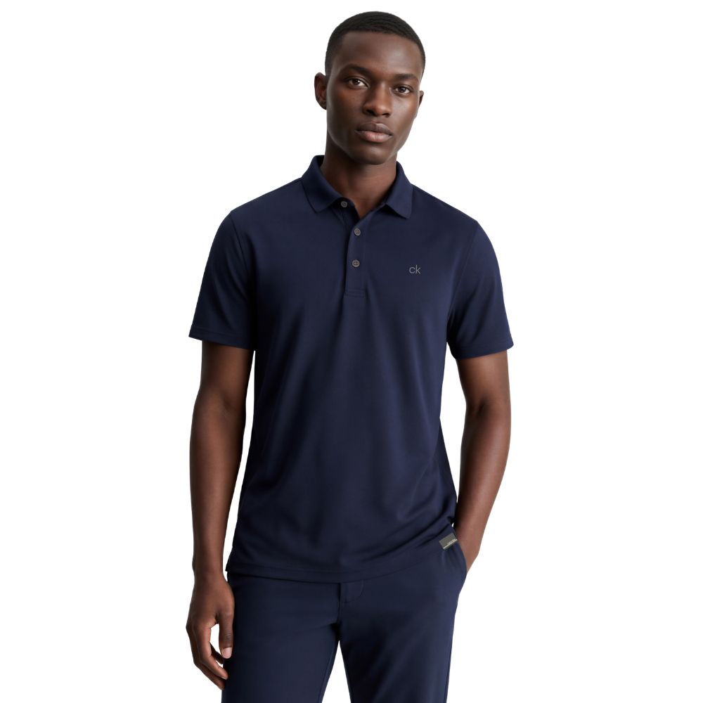 Calvin Klein Metro Golf Polo Shirt 2026 - C10443 Navy