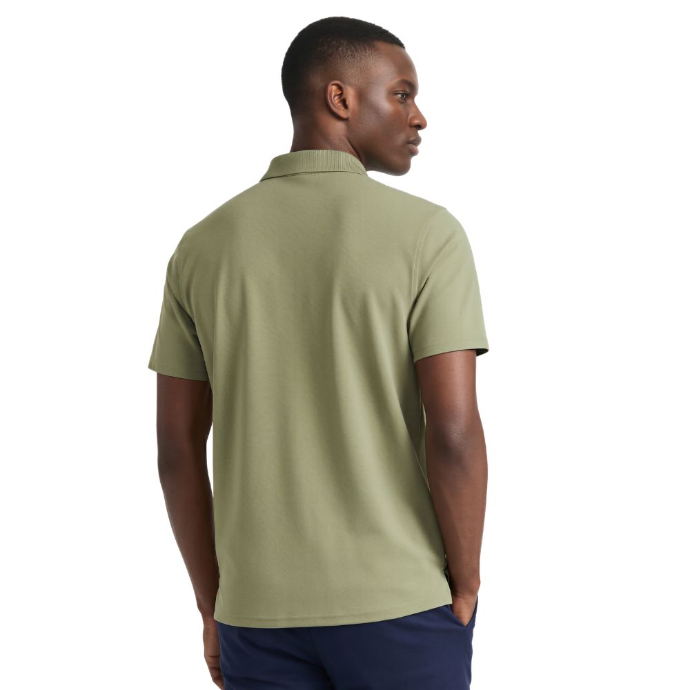 Calvin Klein Metro Golf Polo Shirt 2026 - C10443 Olive Green