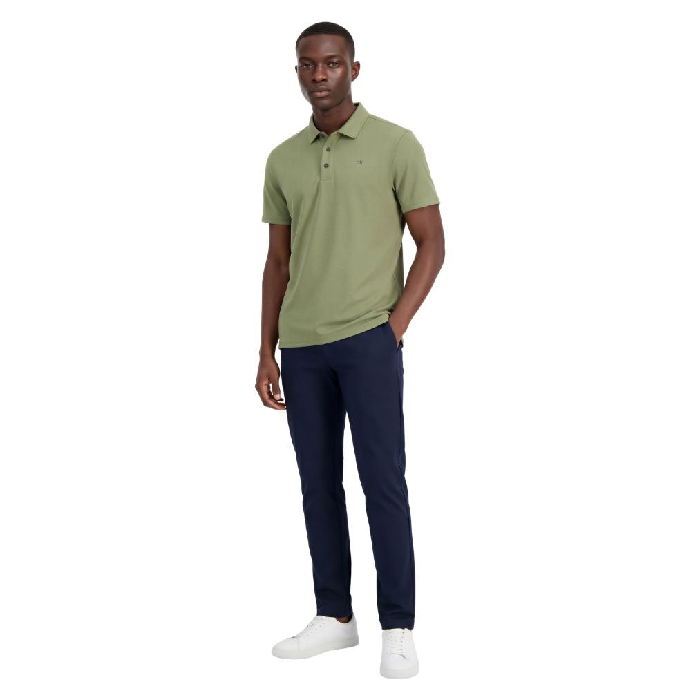 Calvin Klein Metro Golf Polo Shirt 2026 - C10443 Olive Green