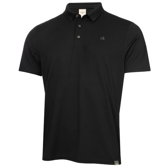 Calvin Klein Metro Golf Polo Shirt 2026 - C10443 Black Black S