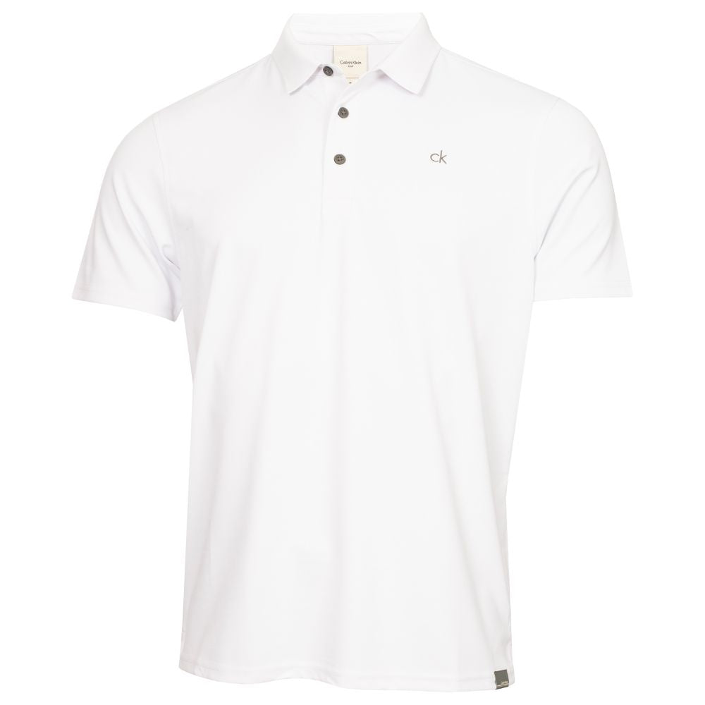 Calvin Klein Metro Golf Polo Shirt 2026 - C10443 White White S