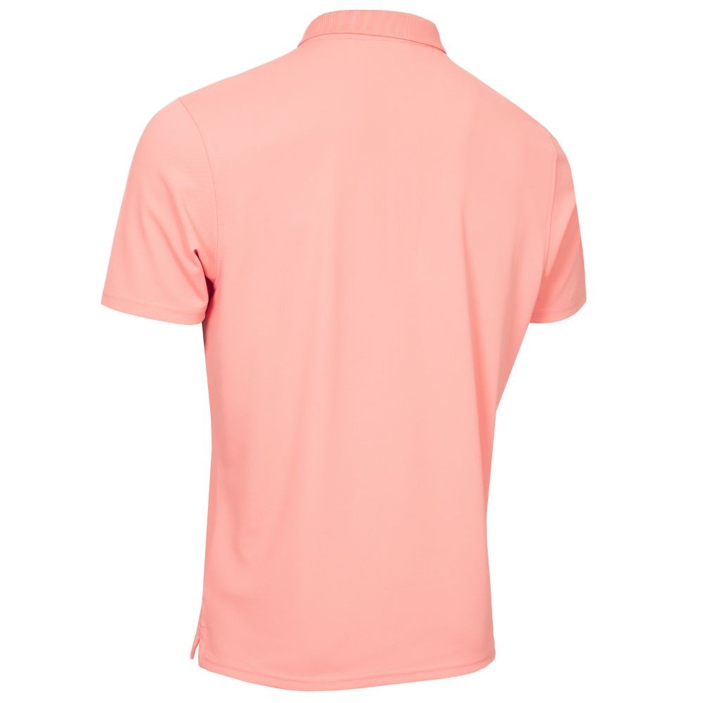 Calvin Klein Metro Golf Polo Shirt 2026 - C10443 Coral Almond