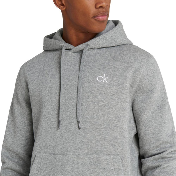Calvin Klein Planet Pullover Golf Hoodie 2024 C9562 Grey Marl Major Golf Direct