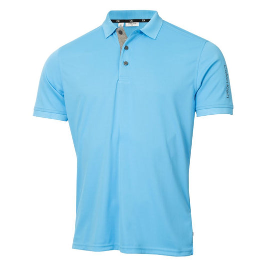 Calvin Klein Club Golf Polo Shirt C9951 - Aquarius Aquarius S