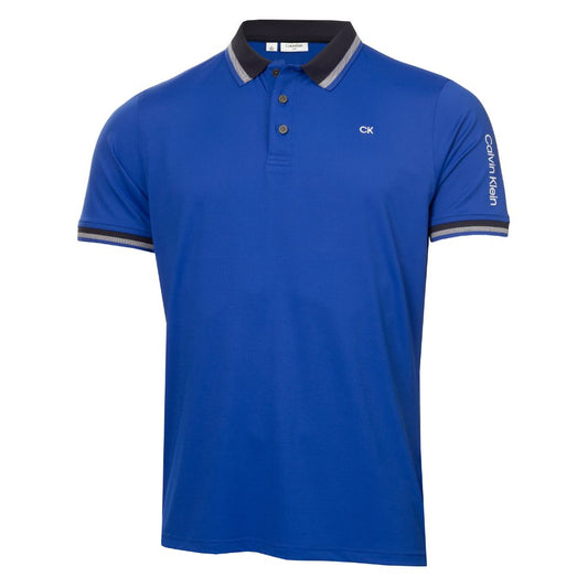 Calvin Klein Response Golf Polo Shirt C9986 Navy Blue S 