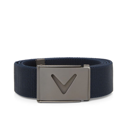 Callaway Golf V-Logo Mens Web Belt CGASE0R3 - Peacoat Peacoat 410