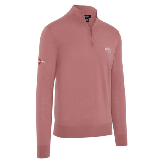 Callaway Blended Merino 1/4 Zip Mens Golf Sweater 2025 - Mesarose Mesarose 691 M