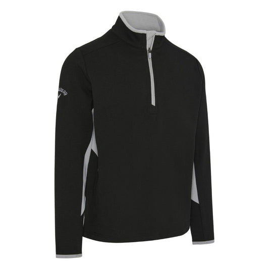 Callaway Blocked 1/4 Zip Mens Golf Pullover 2025 - Caviar Caviar 002 M