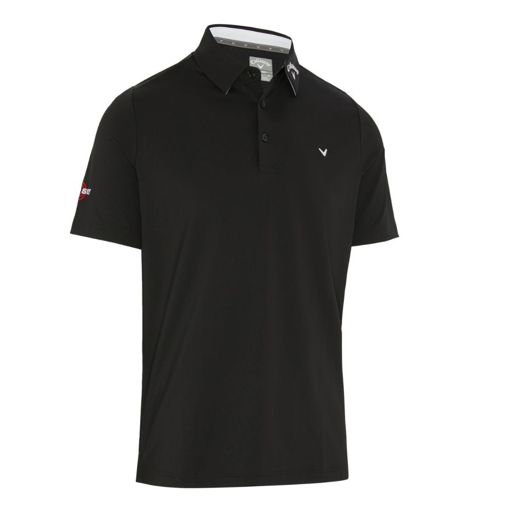 Callaway Odyssey 3 Chev Golf Polo Shirt CGKSE062 - Caviar