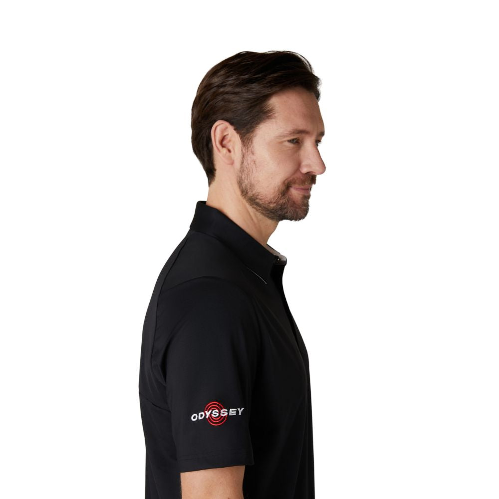 Callaway Odyssey 3 Chev Golf Polo Shirt CGKSE062 - Caviar