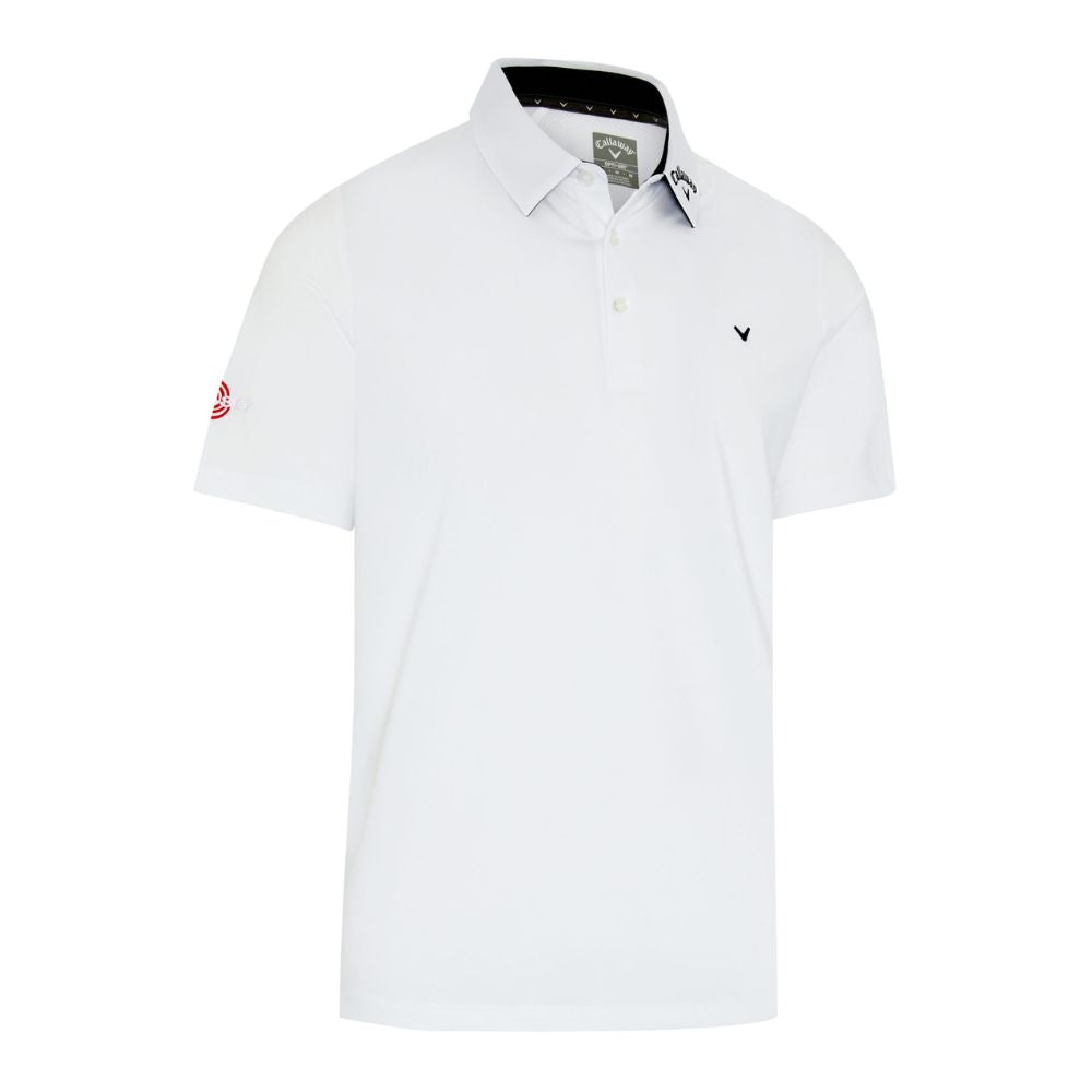 Callaway Golf Odyssey 3 Chev Polo Shirt CGKSE062 - White   