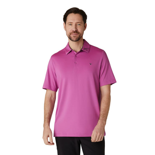 Callaway Golf Odyssey 3 Chev Polo Shirt CGKSE062 - Purple Purple Orchid 510 M 
