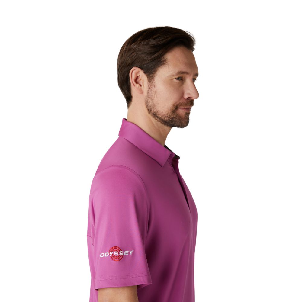 Callaway Golf Odyssey 3 Chev Polo Shirt CGKSE062 - Purple   