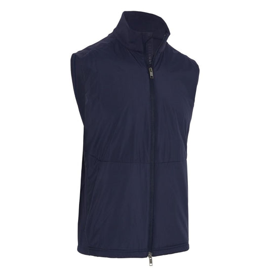 Callaway Mixed Media Full Zip Mens Golf Vest 2025 - Peacoat Peacoat 410 M