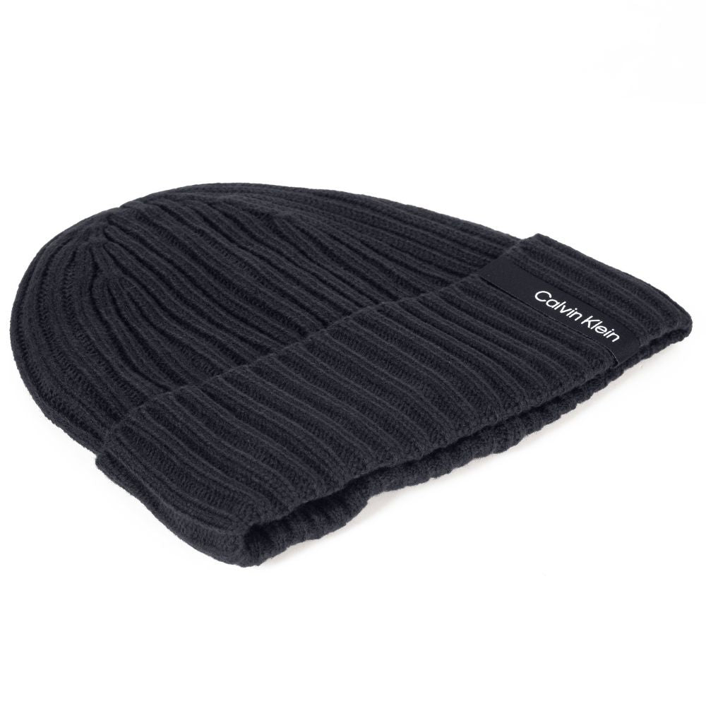 Calvin Klein Albon Ribbed Golf Beanie 2026 - CKMA26211 Navy