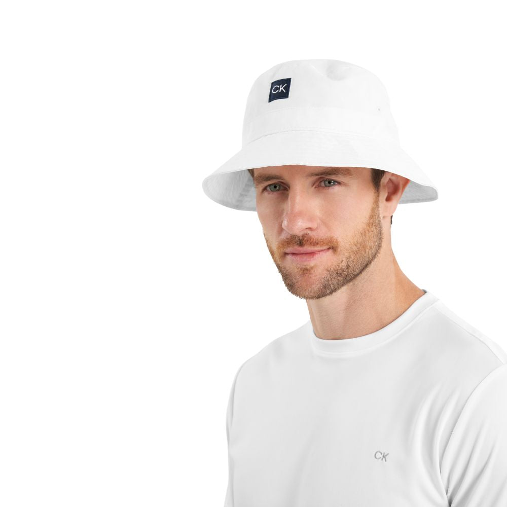Calvin Klein Delaware Bucket Hat 2025 CKMS25954 - White