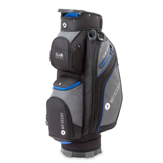 Motocaddy Club Series Golf Cart Bag - Black Blue Black/Blue