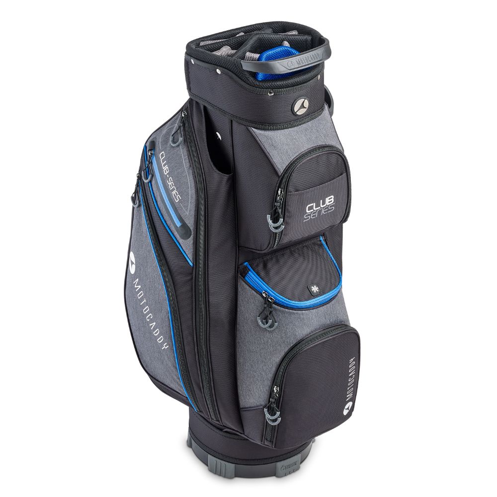 Motocaddy Club Series Golf Cart Bag - Black Blue