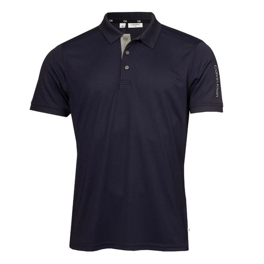 Calvin Klein Club Golf Polo Shirt C9951 - Navy Blue Navy Blue S