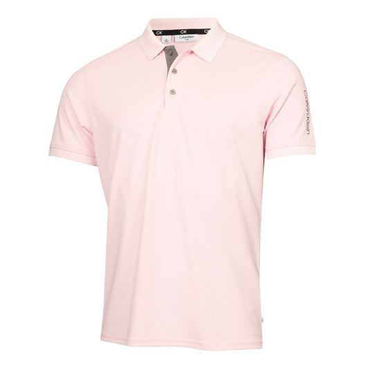 Calvin Klein Club Golf Polo Shirt C9951 - Baby Pink Baby Pink S