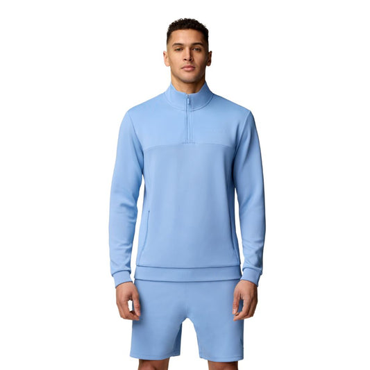 Castore Scuba 1/4 Zip Mens Pullover Golf Top 2025 - CMD40920-030 Sky Blue 030 M