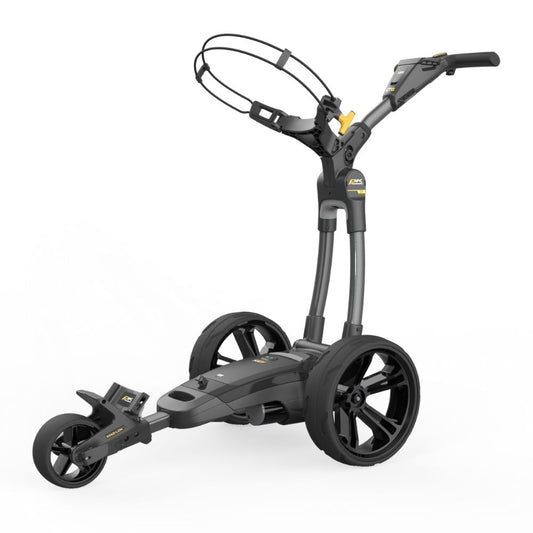Powakaddy CT6 EBS XL Electric Lithium Golf Trolley 2024 w/ FREE GIFT 36 Hole (Extended) Umbrella Holder 