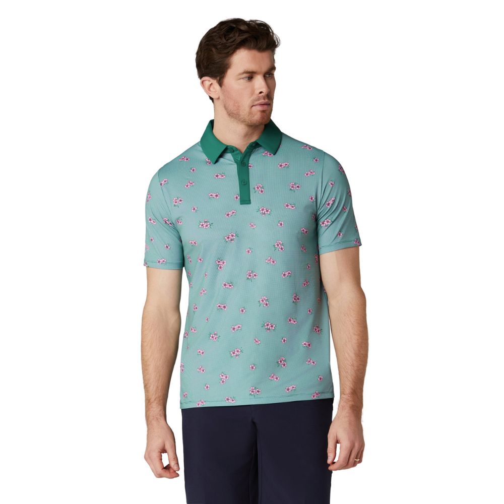 Callaway Azalea Gingham Print Golf Polo 2026 - CGKSG084-326