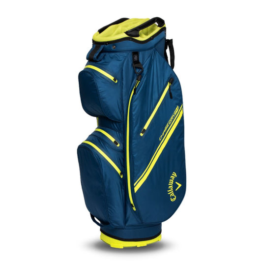 Callaway Chase Dry 14 Cart Golf Bag 2025 - Navy / Flo Yellow Navy / Flo Yellow