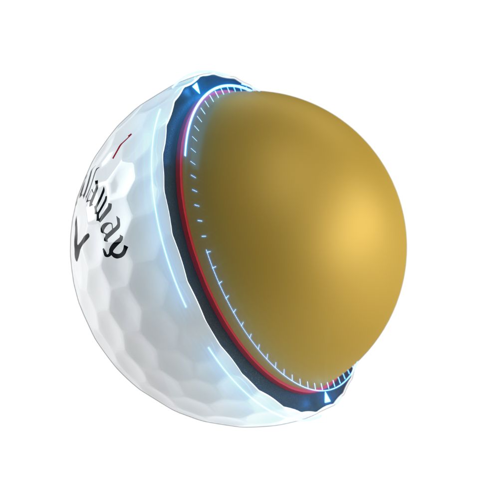 Callaway Golf Chrome Tour Golf Balls 2024 - White   