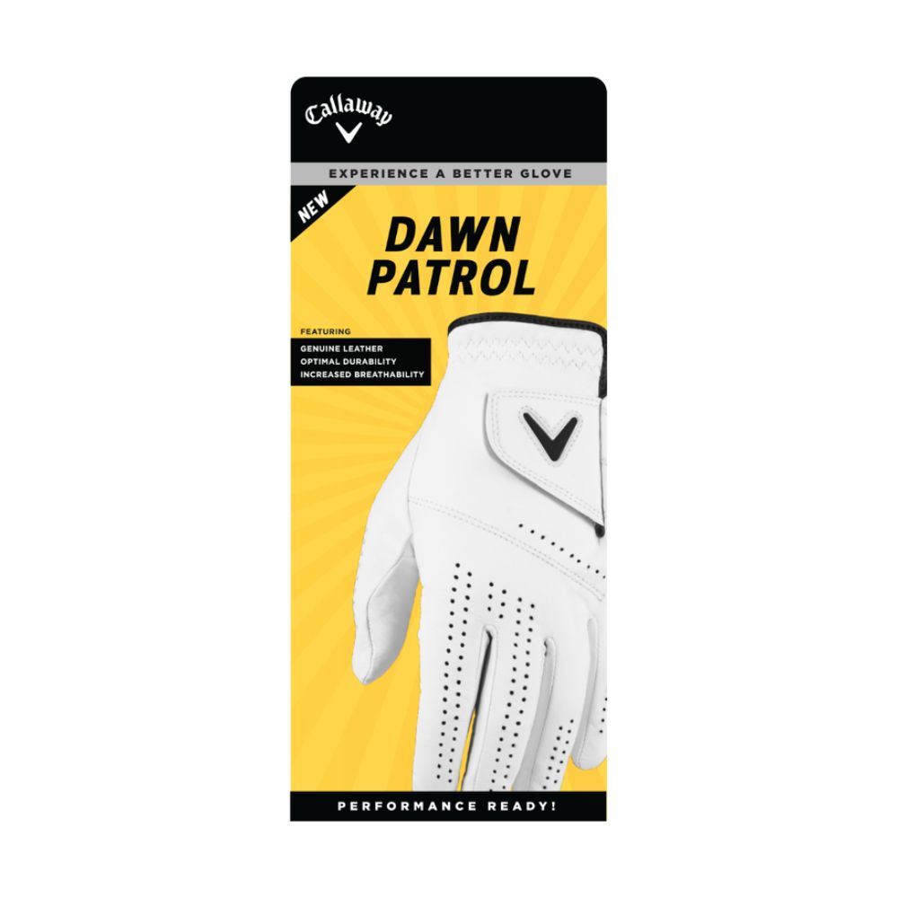 Callaway Dawn Patrol Leather Golf Glove 2025