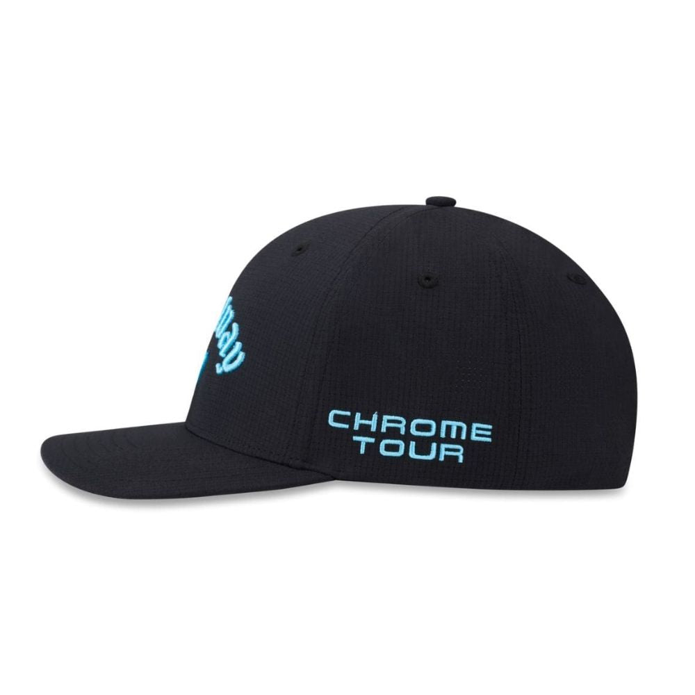 Callaway Elyte Tour Authentic Performance Pro Golf Cap 2025 - Black / Blue