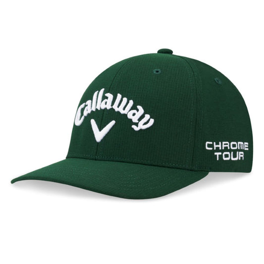 Callaway Elyte Tour Authentic Performance Pro Golf Cap 2025 - Jungle Green Jungle Green / White